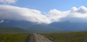 Connecting to Ukok Road to Ukok. Photo by J. Castner.