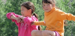 2015 in Argut village Children in Argut village (Photo L. Ivashkina)