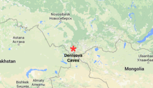 Denisova Caves location