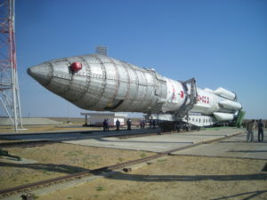 Proton-M rocket at Baikonur